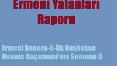 Ermeni raporu 6 -3