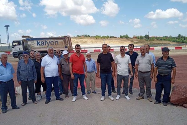 Kayıplar Köyü Yolları Kalyon İnşaat tarafından kapatıldı