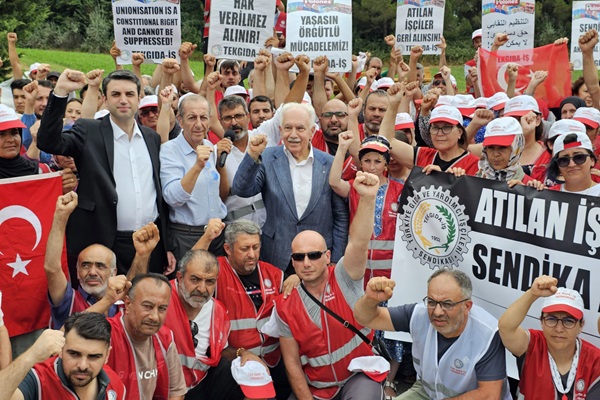 Perinçek, Polonez Gıda İşçilerini Ziyaret Etti