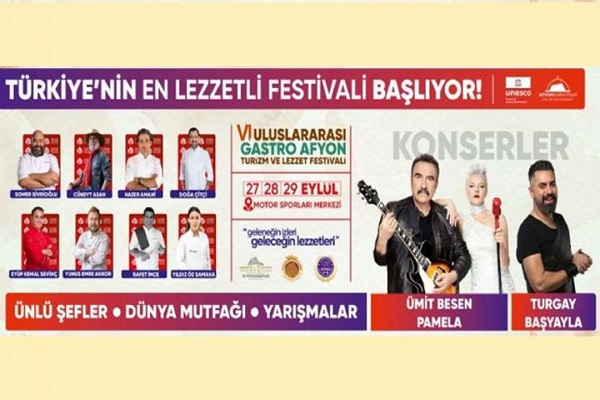 6 uluslararasi gastroafyon turizm ve lezzet festivali