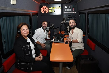 Başkan Köksal Alem FM canlı yayında