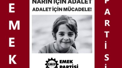 EMEK PARTİSİ EMEP Narin'in ölümü