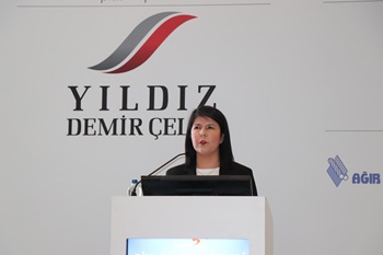 Yıldız Demir Çelik Pazarlama Müdürü Reyhan Öztürk