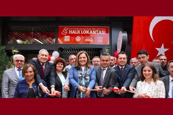 Afyonkarahisar’da İkinci Halk Lokantası Açıldı