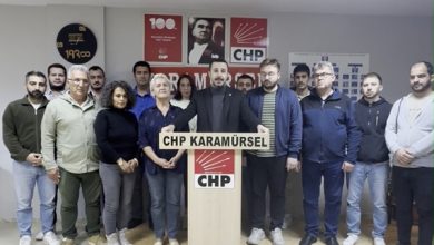 CHP Karamürsel, Anıl Aksu - basın açıklaması