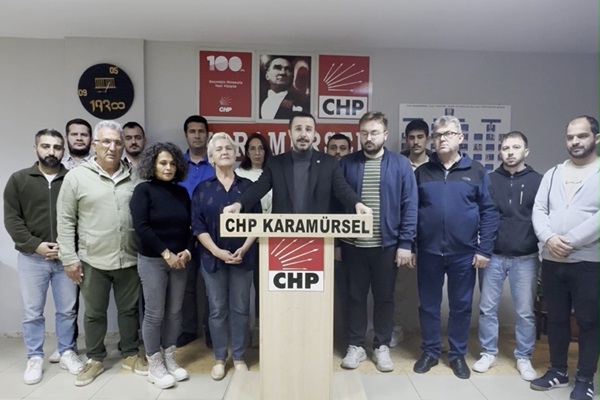 CHP Karamürsel, Anıl Aksu - basın açıklaması