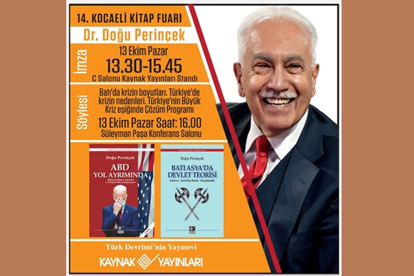 Doğu Perinçek Kocaeli Kitap Fuarında