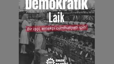 EMEP 29 ekim cumhuriyet açıklaması