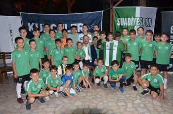 Metehan Küpçü Suadiyespor minikleriyle