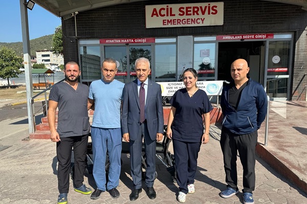 Türk Sağlık Sen Kocaeli Şube Başkanı Ömer Çeker