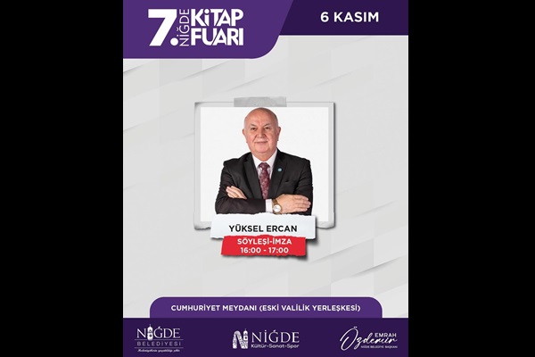 Yüksel Ercan, Niğde kitap fuarında