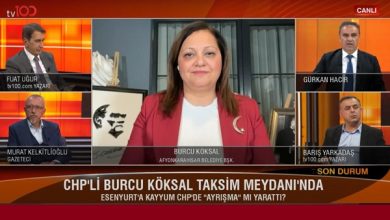 Başkan Burcu Köksal, Tv100’de Konuştu