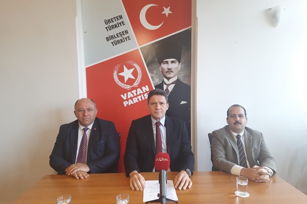 Vatan Partisi Genel Başkan Yardımcısı Serdar Üsküplü,