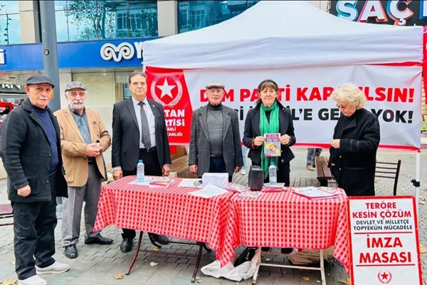 Vatan Partisi Kocaeli Dem Parti Derhal kapatılmalıdır