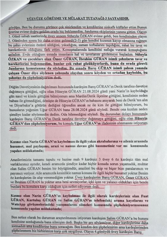 Baba Arif Güran'dan Narin cinayetini çözecek ifade - 4