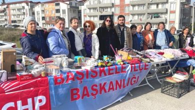 CHP Başiskele Kadın Kollarından SMA hastası Kuzey Arel için kermes