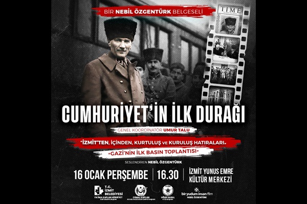 Cumhuriyet’in İlk Durağı İzmit Belgeseli Halkla Buluşuyor