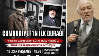 ‘Cumhuriyet’in İlk Durağı İzmit’ galasının onur konuğu Prof. Dr. İlber Ortaylı