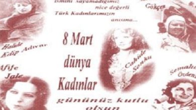 8 Mart Dünya Emekçi Kadınlar ve mücadele günü kutlu olsun