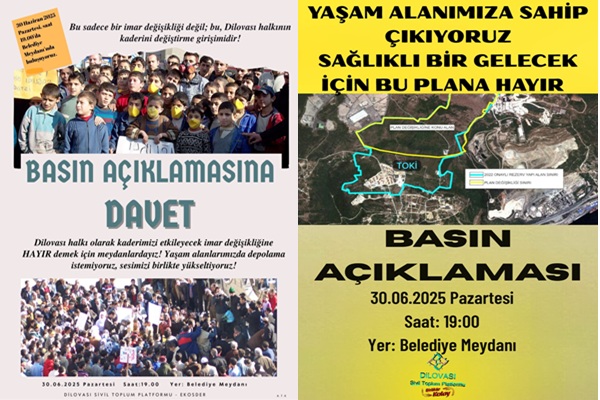 Basın Açıklamasına davet