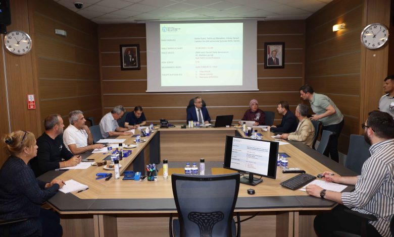 Büyükşehir Encümeni'nde kiralama ihaleleri tamam