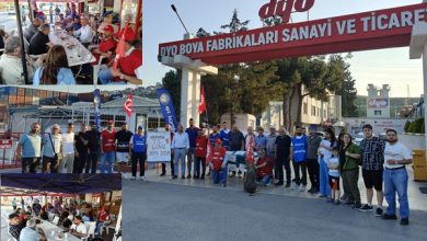 DYO Boya grev çadırı