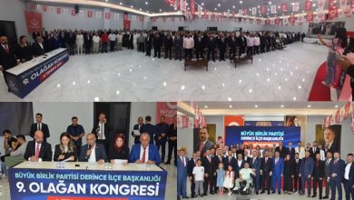 BBP Derince İlçe Başkanlığı 9. Olağan Kongresi Coşkuyla Gerçekleşti