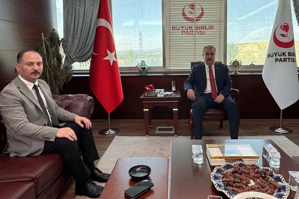Başkan Küpçü, Genel Başkan Mustafa Destici’yi Ziyaret Etti