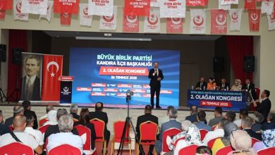 Büyük Birlik Partisi Kandıra 2. Olağan Kongresi Gerçekleşti