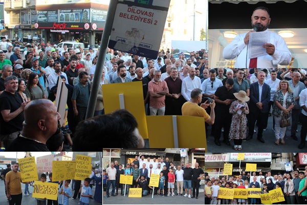 Dilovası Halkı, Depolama Alanı Asla Kabul Edilemez