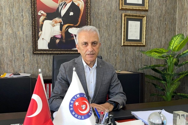 Ömer Çeker Türk Sağlık-Sen Şube Başkanı