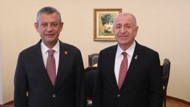 Ümit Özdağ CHP Genel Başkanı Özgür Özel’i ziyaret etti