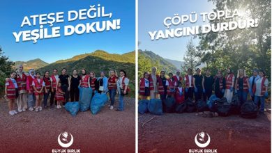 BBP İl Kadın Kolları Ateşe Değil, Yeşile Dokun