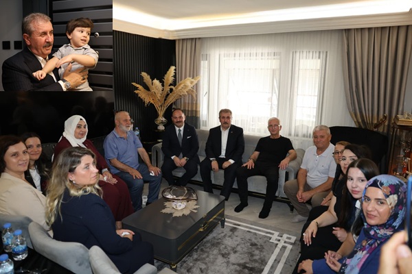 Büyük Birlik Lideri Destici’den Metehan Küpçü’nün Aile Evine Ziyaret