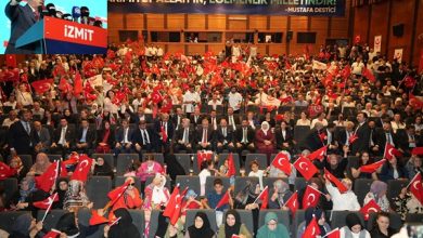 Büyük Birlik Partisi İzmit İlçe Kongresi salon