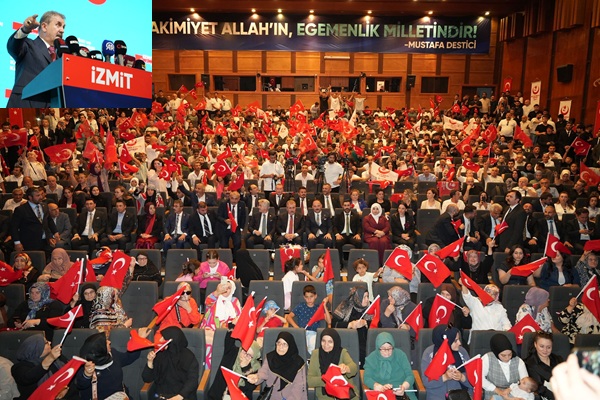 Büyük Birlik Partisi İzmit İlçe Kongresi salon