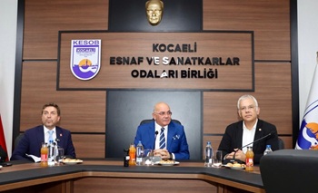 CHP heyetinin Kocaeli Esnaf Odaları ziyareti