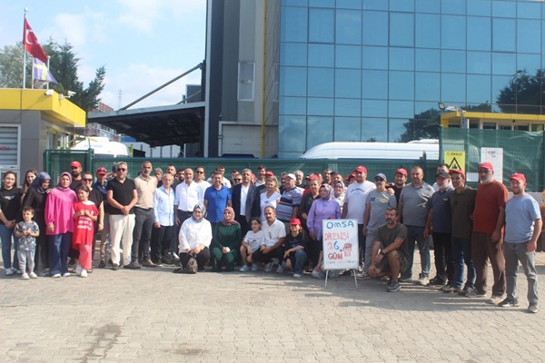 CHP’li Turan, OMSA Metal İşçisinin Onurlu Mücadelesinde Yanlarındayız