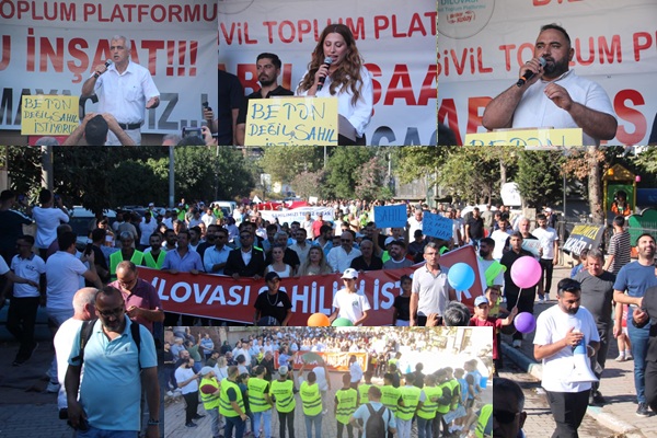 Dilovası Halkı Sahilini İstiyor