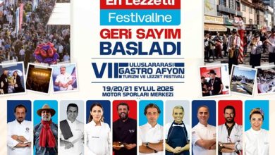7. Uluslararası Gastro Afyon Turizm Ve Lezzet Festivali Başlıyor