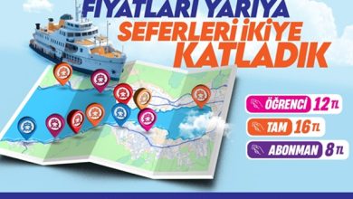 Büyükşehir Ücretleri Yarıya İndirdi