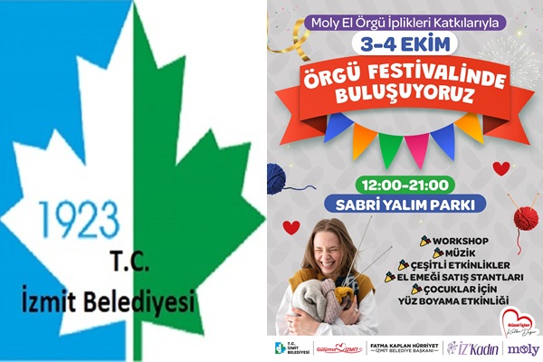 İzmit’te el emeği rüzgârı Örgü Festivali başlıyor