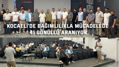 Kocaeli'de bağımlılıkla mücadelede 41 gönüllü aranıyor