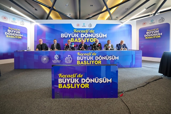 Kocaeli'de büyük dönüşüm başlıyor
