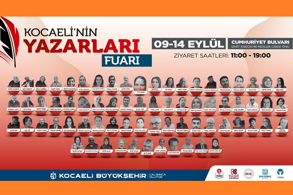 Kocaeli'nin yazarları okurlarıyla buluşuyor