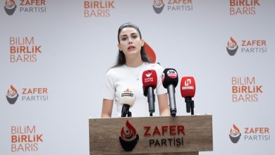 Zafer Partisi Gençlik Kolları Sözcüsü Şeymanur Aklan