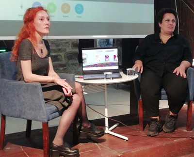 Dr. Öğr. Üyesi İrem Çoban ve moderatör Doç. Dr. E. Begüm Savçın