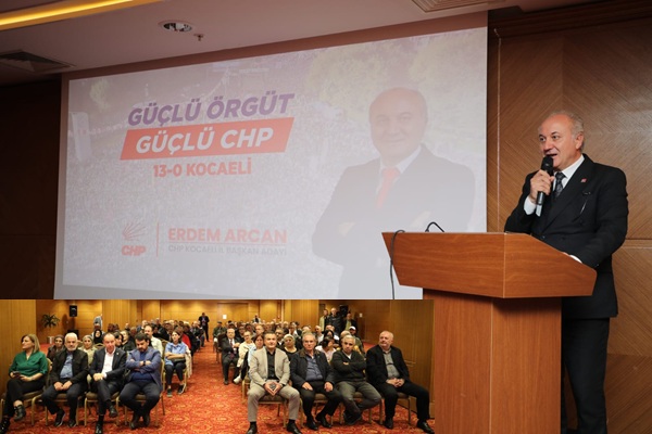 Erdem Arcan CHP Kocaeli İl Başkan Adayı