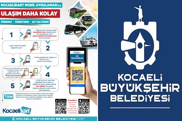 Kocaeli'de online kart dönemi başladı