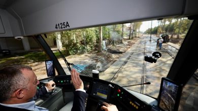 Stadyum tramvay hattı açıldı